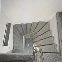 Halbgewendelte Treppe